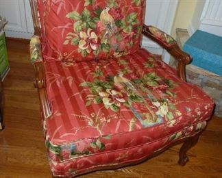 french style arm chair