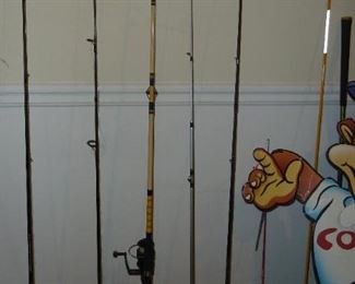 fishing poles