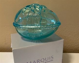 Marquis by Waterford, Blue Crystal Egg Box