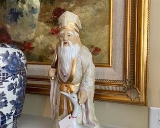 Chinese import porcelain figurine