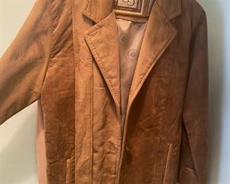 Collezione Vintage Leather Jacket, Italy, Calvin Klein Leather Shirt & DeNoyer Leather Pants
Lot #: 21