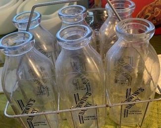Kitchen 
Dairy bottles from Erwin’s 