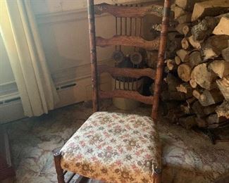 Living Room 
Ornate rocking chair 