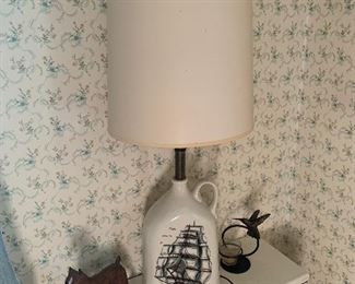 Second Bedroom 
Ship lamp