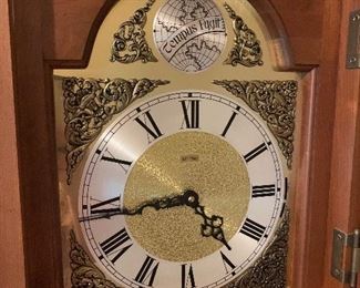 Upstairs Hallway 
Grandfather clock face