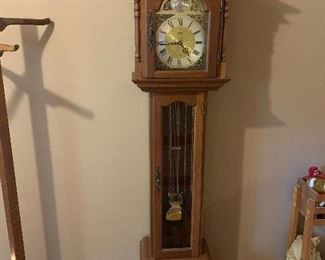 Upstairs Hallway 
Grandfather clock