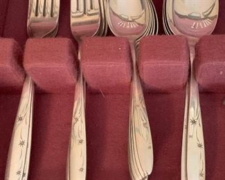 Case Table 
Sterling flatware MCM by Gorham 