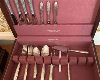 Case Table 
Gorham sterling MCM set 