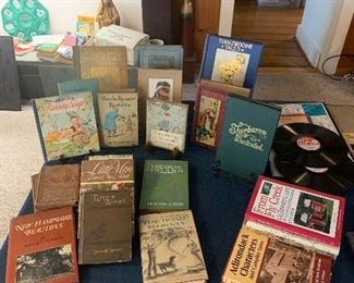 Family Room 
Local history books, vintage books 