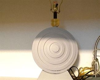 Heavy ceramic table lamp