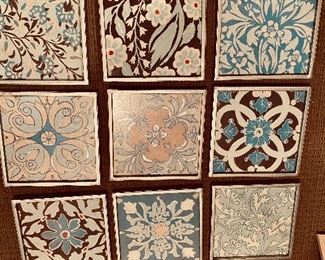 Painted “tiles” to arrange as you like