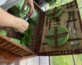 Vintage Picnic Basket