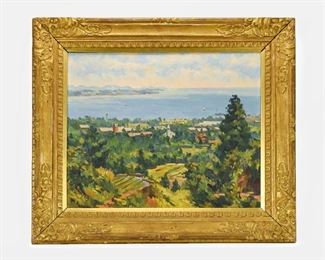 Shinichi Yamada Impressionist Oil Canvas Painting