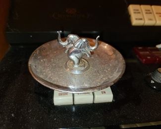 Vintage Elephant Ashtray