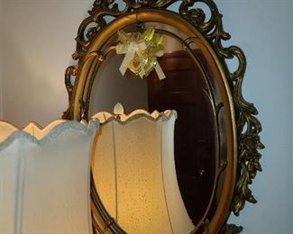 Gold Framed Mirror