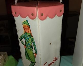 Vintage Francie Doll W/ Clothing & Case