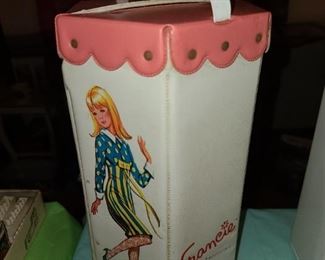 Vintage Francie Doll W/ Clothing & Case