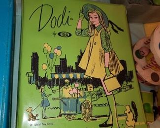 Vintage Jodi By Ideal Doll With Case & Clothing