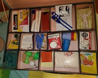 Vintage Magic Set W/ Tricks & Original Box