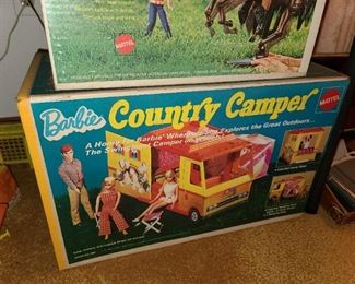 Vintage Barbie Country Camper By Mattel W/ Box