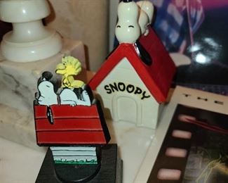 Vintage Snoopy Trophy & Bank