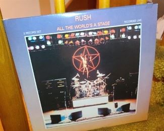 RUSH - All The World's A Stage LP Album