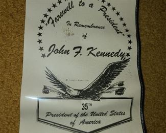 Vintage JFK Memorial Booklet