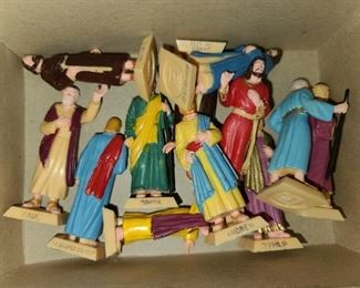 Vintage Religious Figure Set