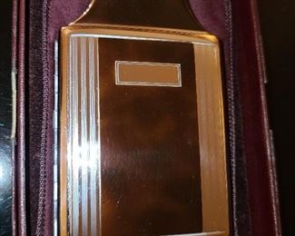 Vintage Ronson Mastercase Lighter W/ Case & Box