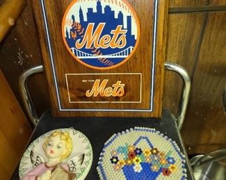 Mets Wooden Plaque