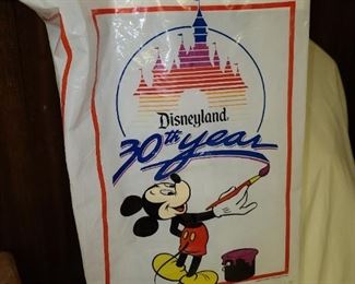Disneyland 30th Year Souvenir Bag