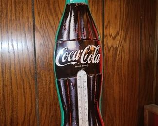 Coca-Cola Tin Thermometer