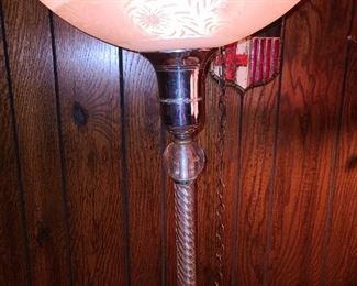 Vintage Acrylic Floor Lamp