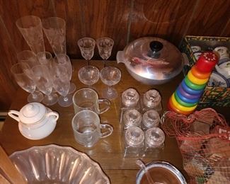 Assorted Glassware & Kitchenware