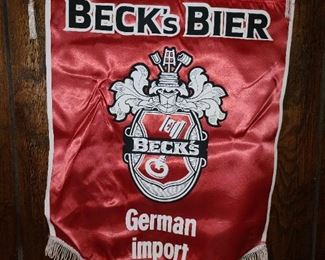 Beck's Beer Advertising Banner