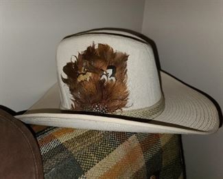 Cowboy Hat W/ Feather