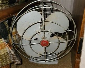 Antique Cast Iron Fan