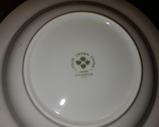 Four Crown China Set "Lexington" Pattern