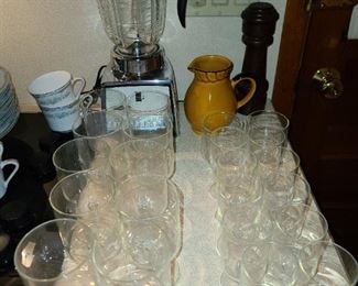 Assorted Kitchen Contents (Dishware, China, Crystal, Glassware, Pots & Pans, Small Appliances, Etc.)