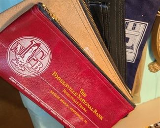 Vintage Bank Money Bags