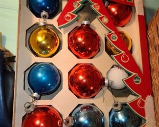 Vintage Glass Christmas Ornaments (Shiny Brite, Etc.)