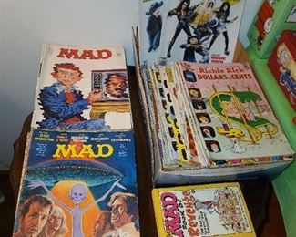 Vintage Mad & Crazy Magazines