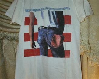 Vintage Bruce Springsteen Born In The U.S.A. World Tour '84-'85 Concert Tour T-Shirt