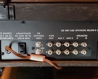 Zenith Model #IS4071 Integrated Stereo System with Belt Drive Turntable & Cassette Recorder Player $185