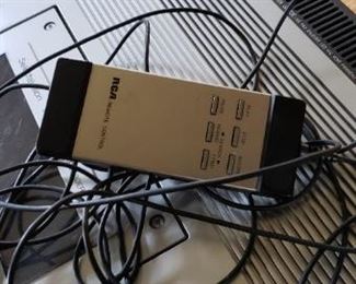 RCA #RJT250 SelectaVision Video Cassette Recorder with Remote, Cover Lid & Manual Call