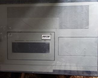 RCA #RJT250 SelectaVision Video Cassette Recorder with Remote, Cover Lid & Manual Call