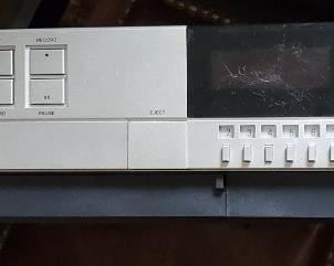 RCA #RJT250 SelectaVision Video Cassette Recorder with Remote, Cover Lid & Manual Call