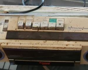 JC Penney Ambience #681-3007 Surround Sound AM/FM Stereo Radio Cassette Recorder with Built-in AC Transformer Call