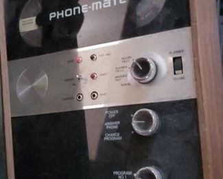 Assorted Vintage Phone-Mate Automatic Telephone Answering Machines #400S & other Call