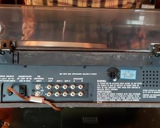 Zenith Model #IS4071 Integrated Stereo System with Belt Drive Turntable & Cassette Recorder Player $185